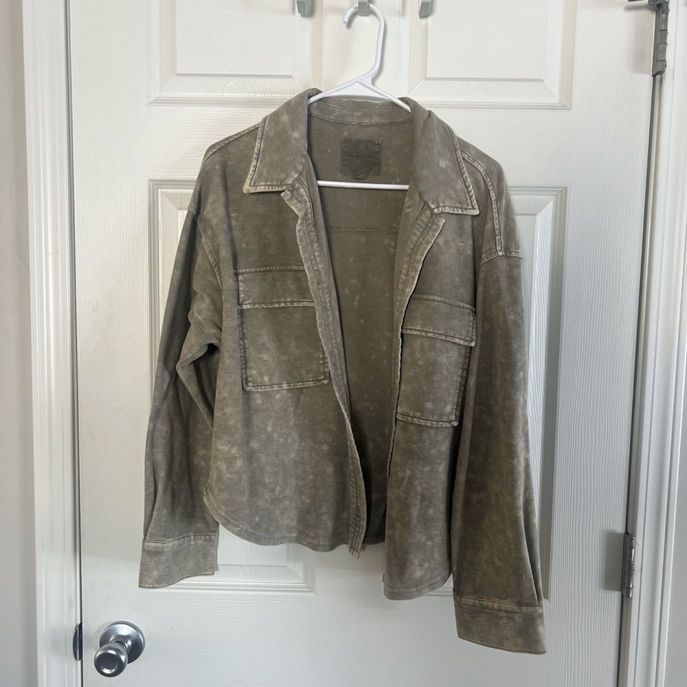 Thread & Supply Khaki Utility Jacket